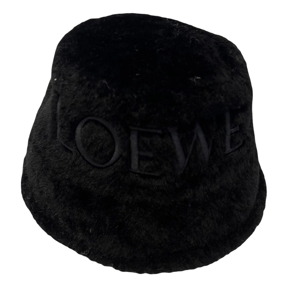 Loewe bucket hat Sherling black size 57